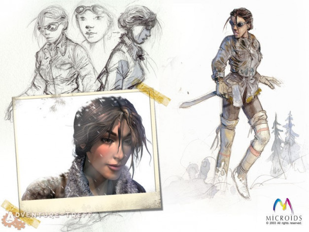 Syberia II Artworks